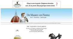 Desktop Screenshot of florentinermuseen.com